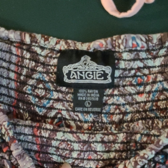 Angie Multicolor Patterned Shorts - Picture 1 of 4
